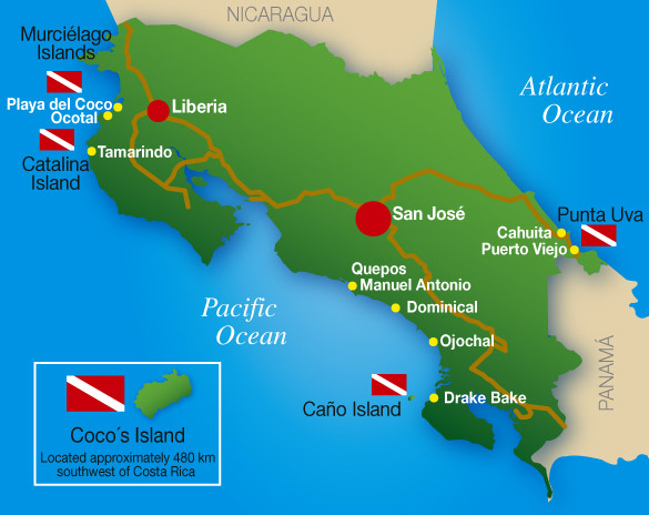 Where To Dive In Costa Rica - Costa Rica Scuba Diving Adventure with Bill Beard'sCosta Rica 