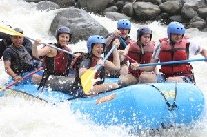 White water river rafting in Costa Rica With Bill Beard's